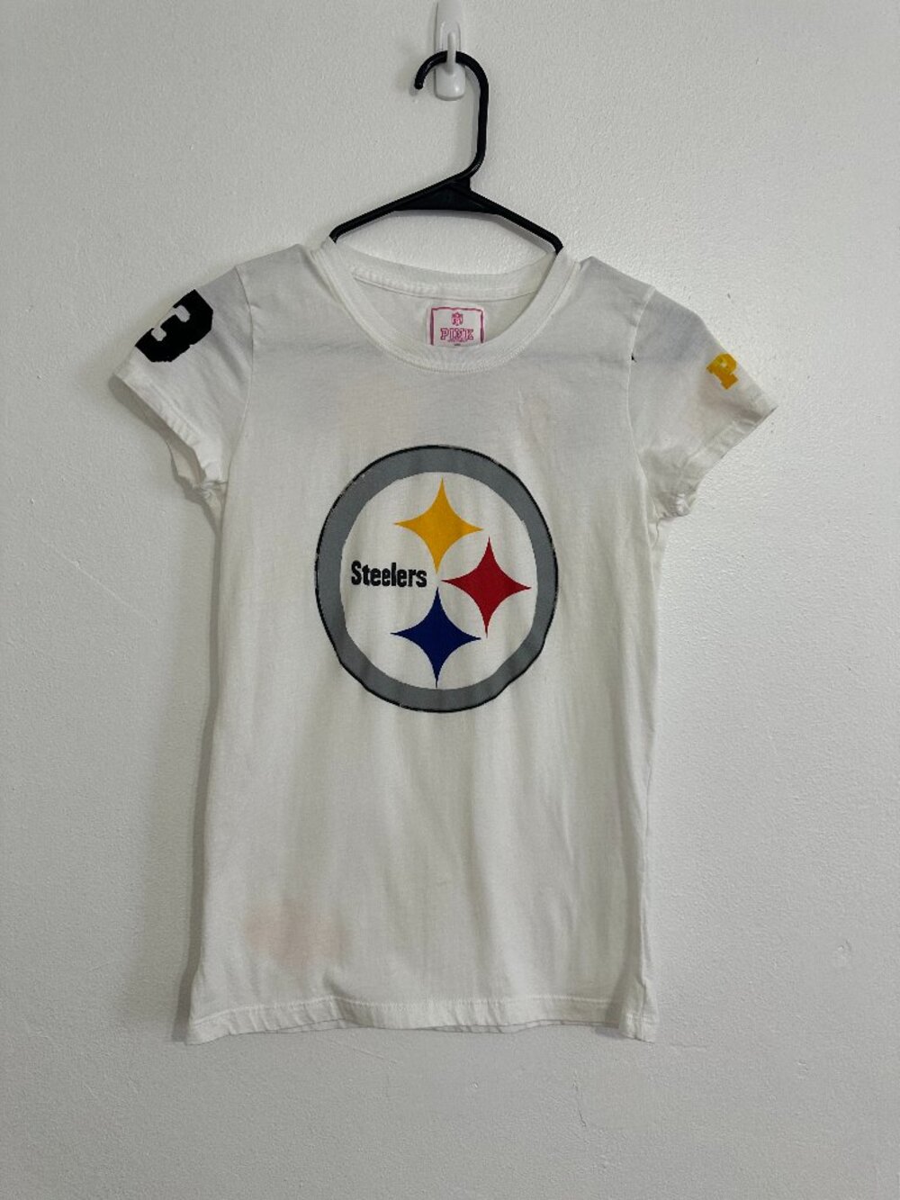 PINK Pittsburgh Steelers NFL Graphic Tee Small